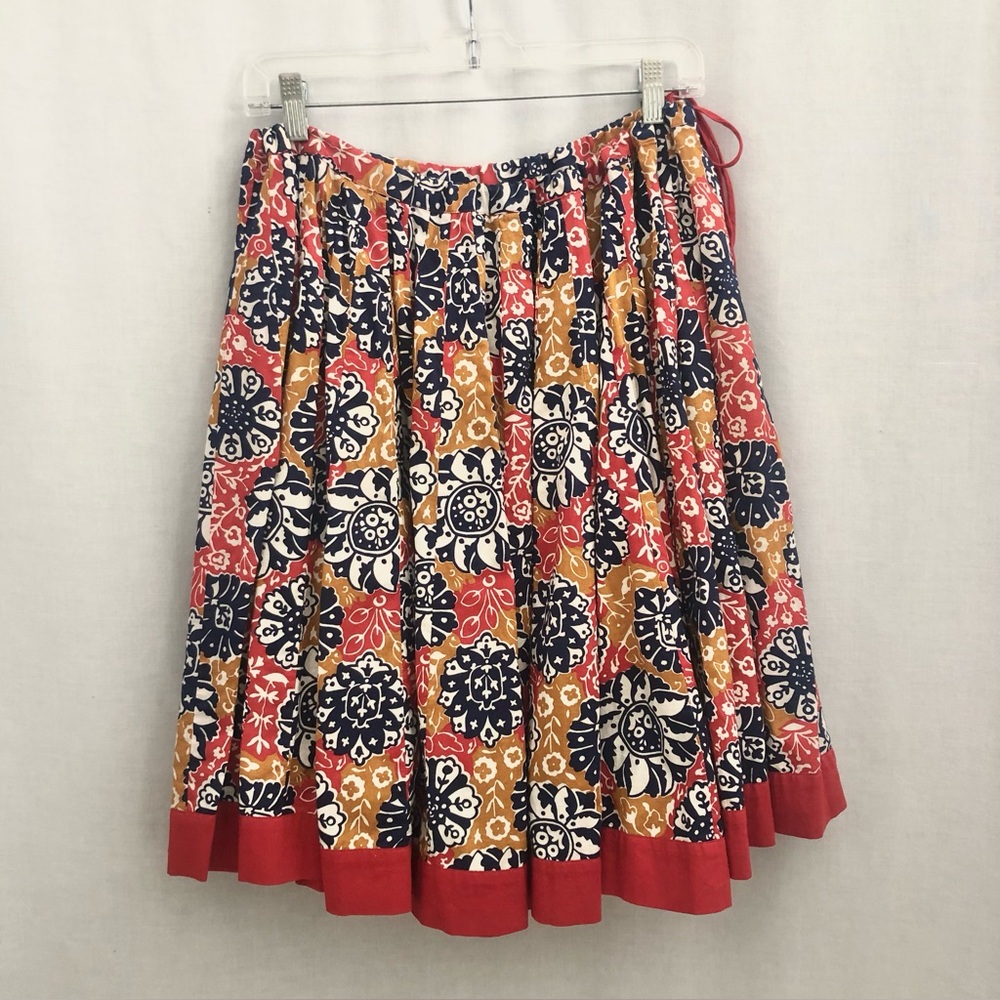 Moda International Cotton Swing Circle Skirt Vintage 90s